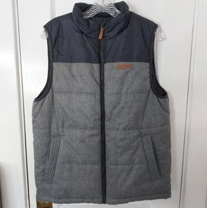 ZeroXposur Grey Puffer Vest Boys XL